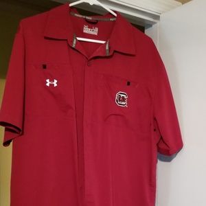 Mens Usc button up shirt